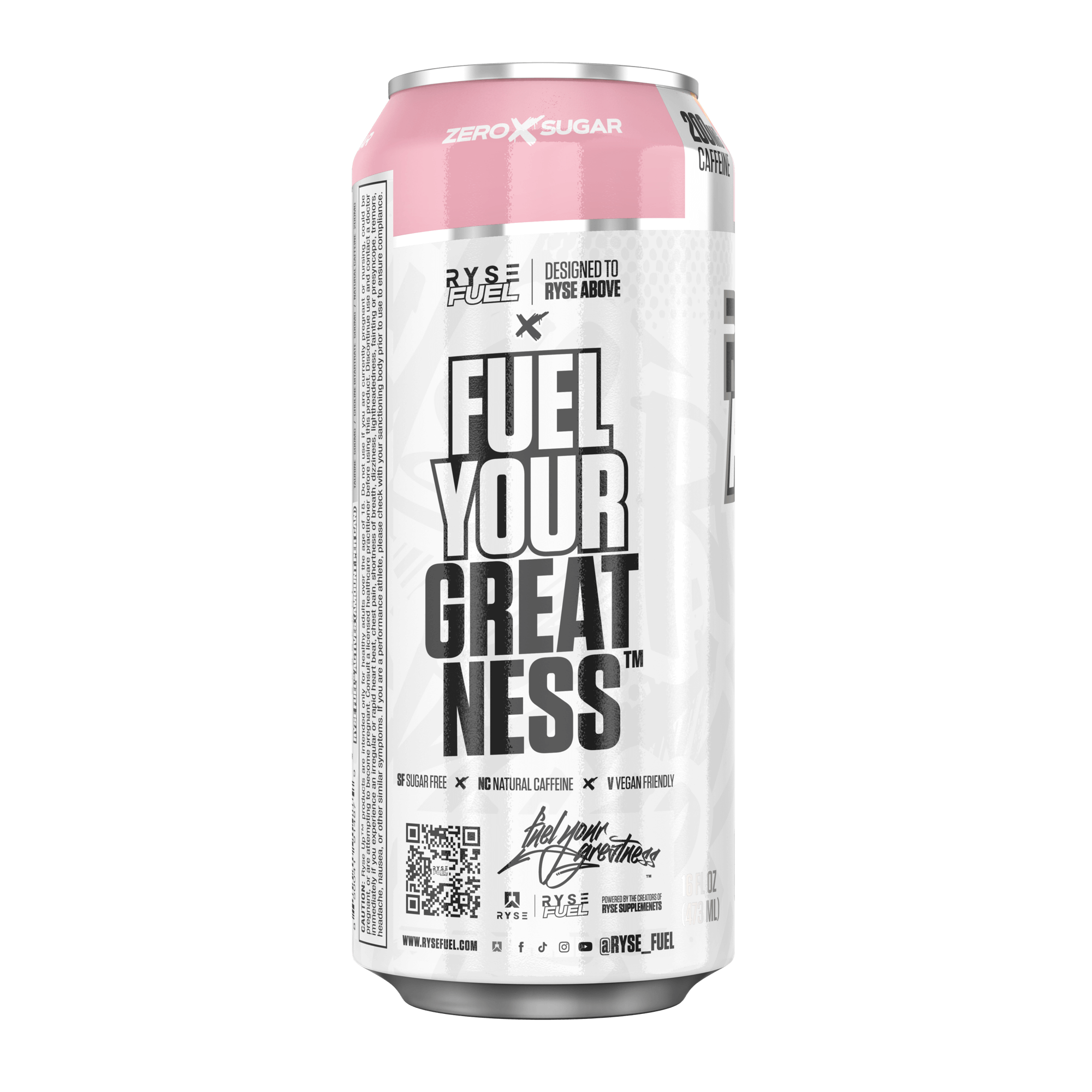 RYSE FUEL x Pink Splash Energy Drink